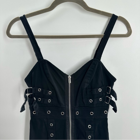 Royal Bones By Tripp Black Bondage Dress - Picture 3 of 12